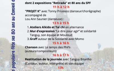 80 ans du Secours Populaire Français 54, ça se fête !!