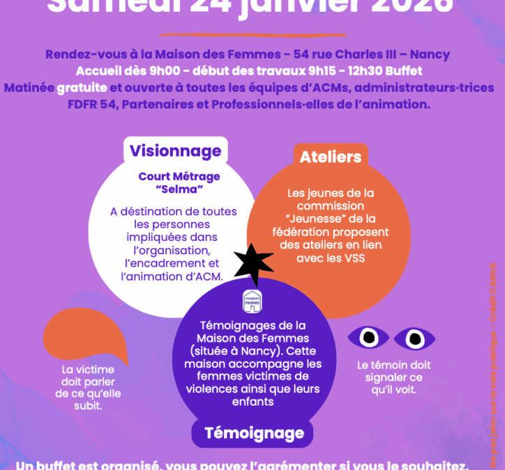 Matinée de sensibilisation VSS