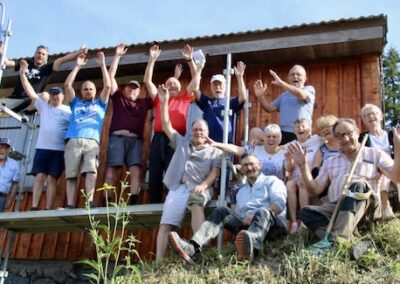 La Rayée : un chantier et des bénévoles au top !